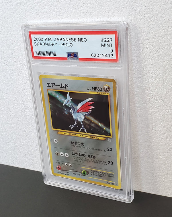 2000 Pokemon Japanese Neo 227 Skarmory-Holo PSA
